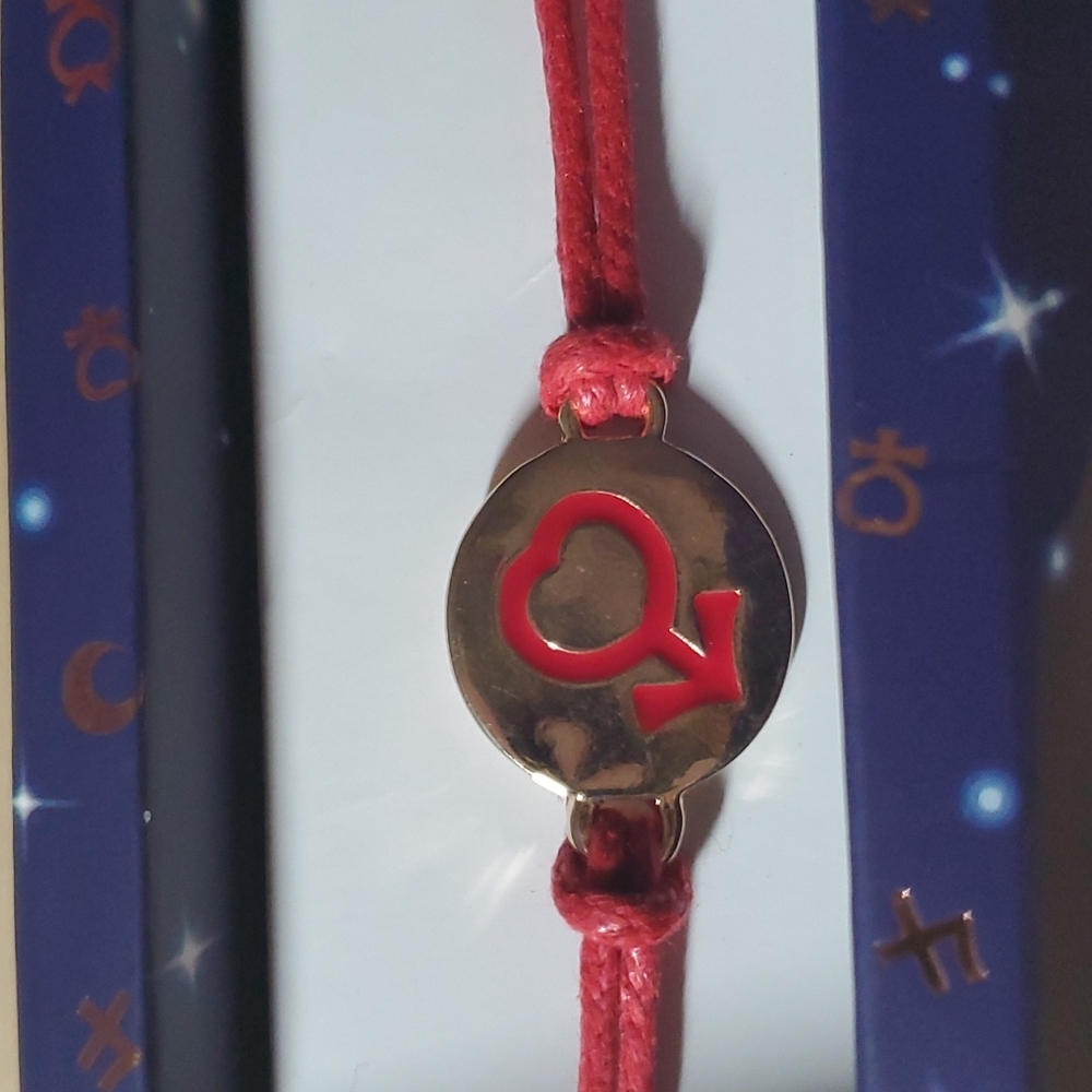 Sailor Moon Mars Charm Bracelet